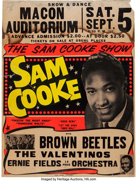 sam cooke poster